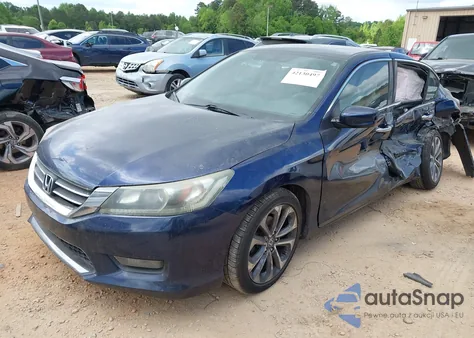 2015 Honda Accord Sport from USA, damaged, VIN 1HGCR2F50FA252353